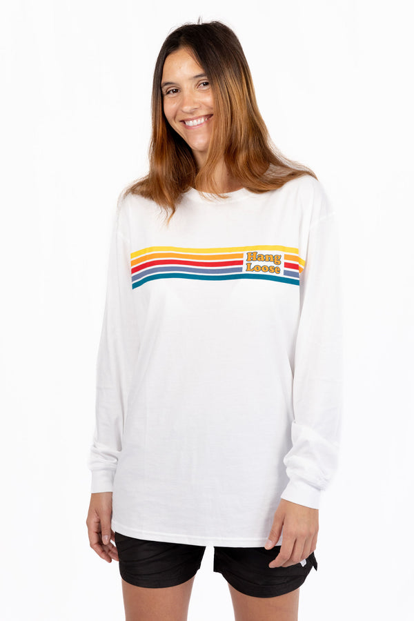 Hang Loose Racing Long Sleeve Organic PIMA Tee