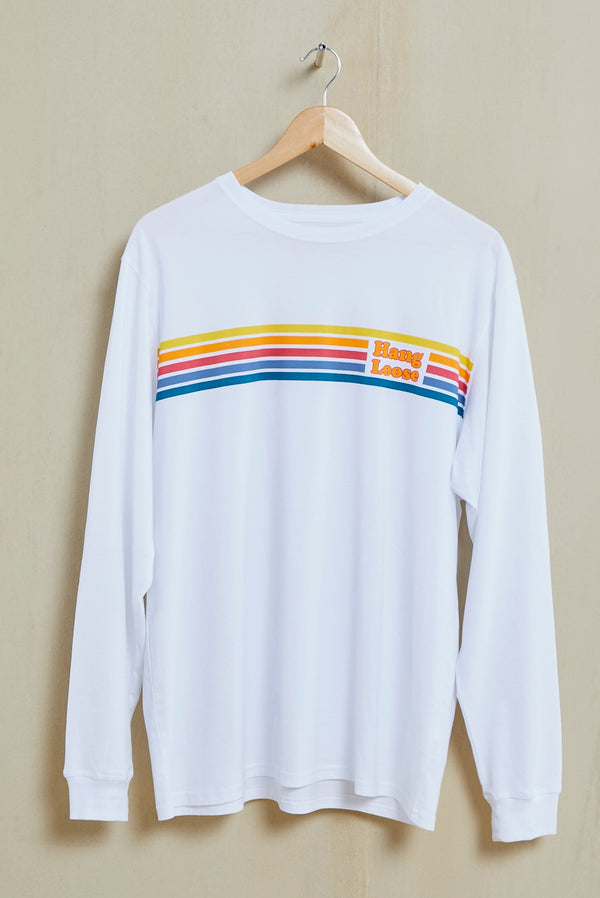 hang loose Racing Long Sleeve Organic PIMA Tee