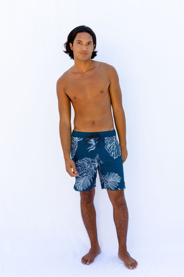 hang loose Saquarema Boardshort - Ocean White