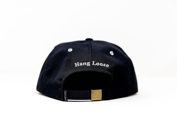 Hang Loose Shaka Poly Cap - Black