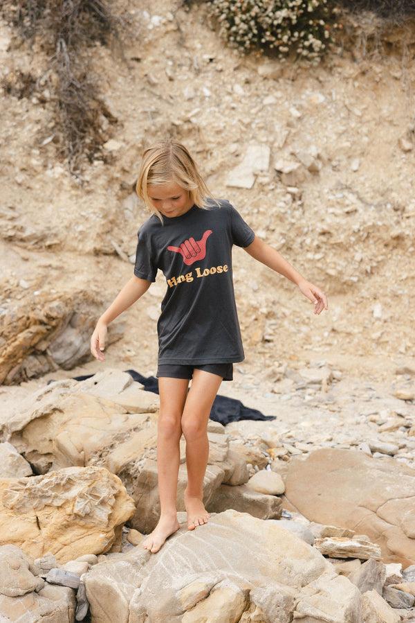 Hang Loose The Logger Kids PIMA Tee