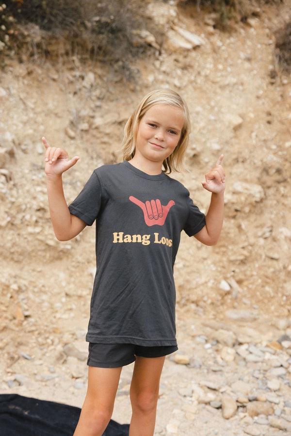 hang loose The Logger Kids PIMA Tee