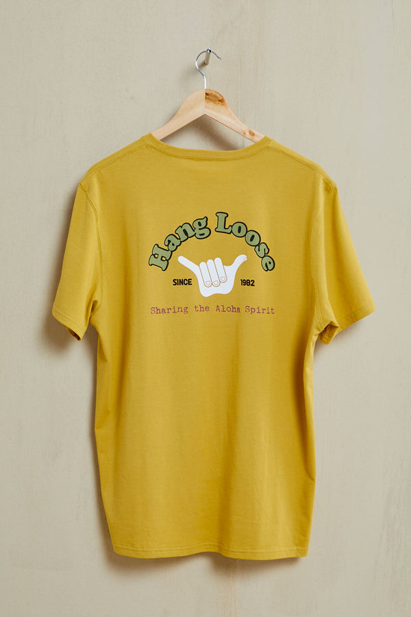 hang loose Trust Organic PIMA Tee