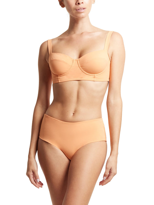 Hanky Panky Balconette Bikini Swimsuit Top Florence Orange Sale