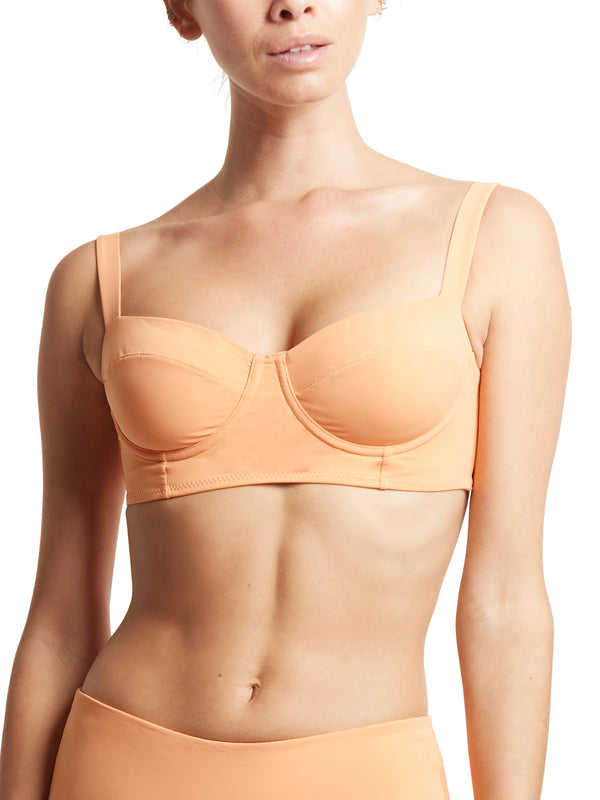 hanky panky Balconette Bikini Swimsuit Top Florence Orange Sale