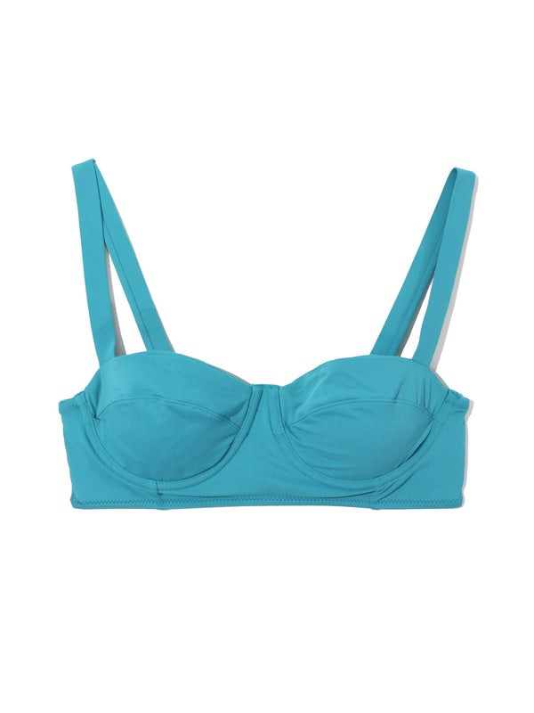 Hanky Panky Balconette Bikini Swimsuit Top Tahiti Teal Sale