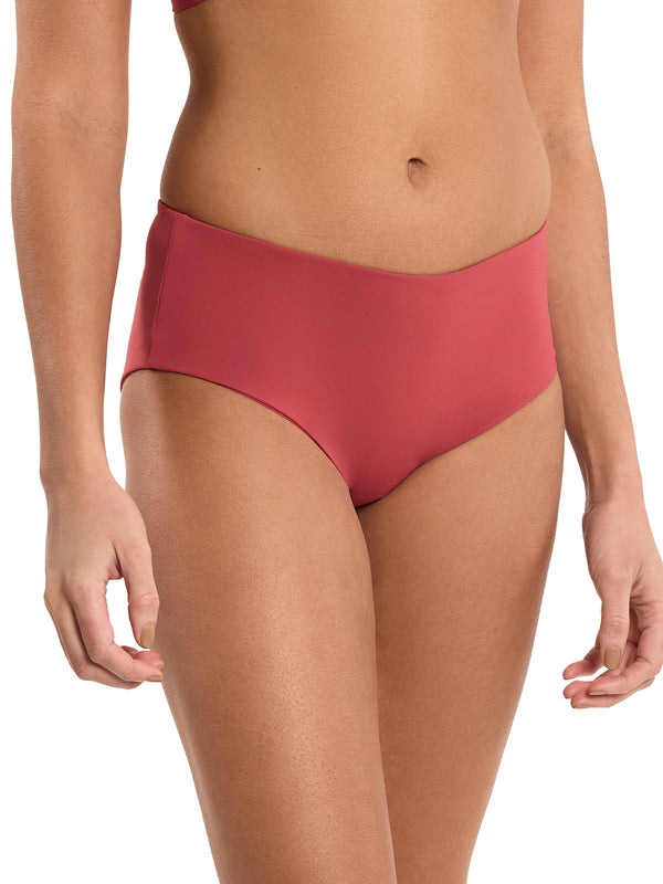 Hanky Panky Boyshort Swimsuit Bottom Sunbaked Red Sale
