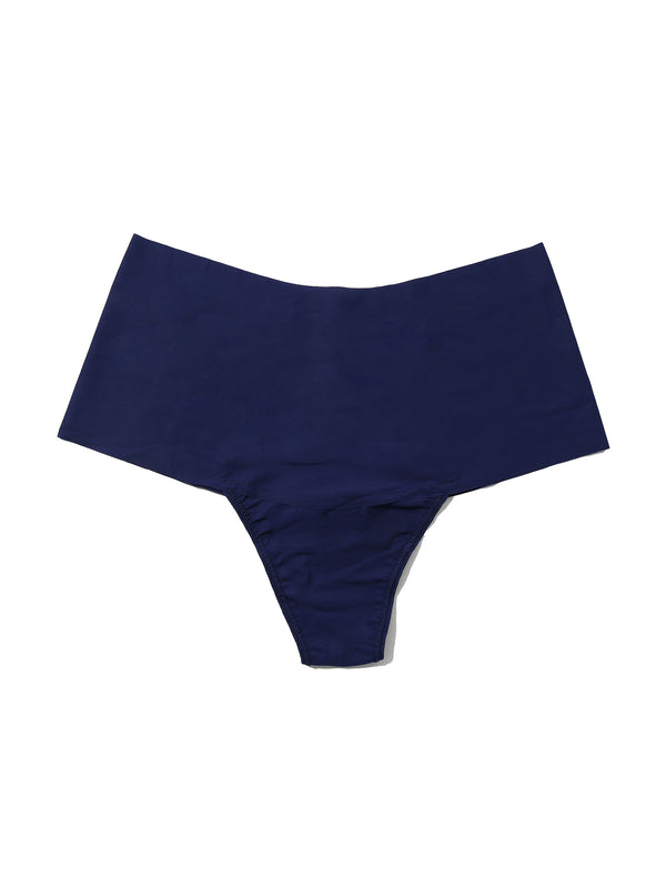 Hanky Panky Breathesoft® High Rise Thong Odyssey Blue