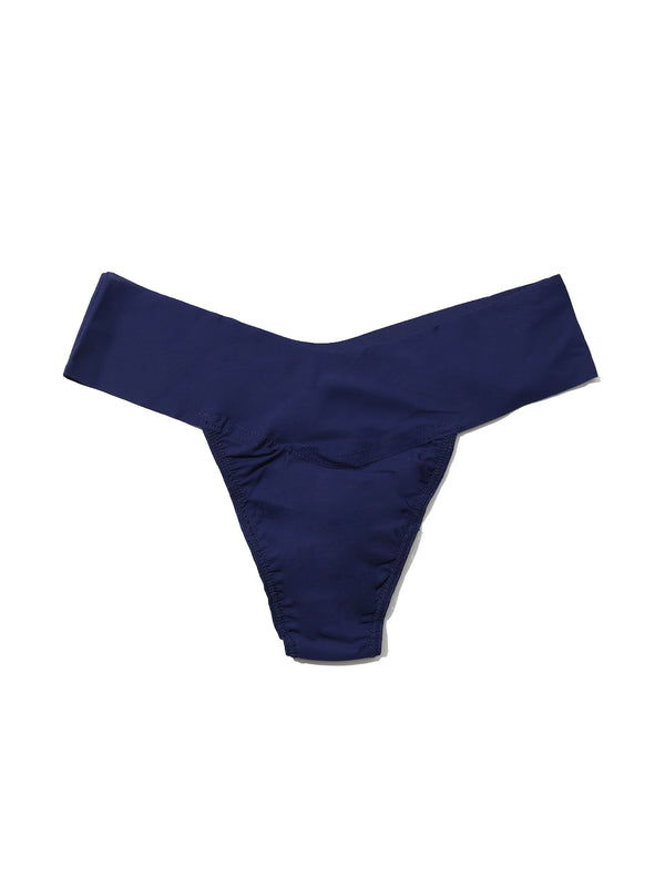 Hanky Panky Breathesoft® Natural Rise Thong Odyssey Blue