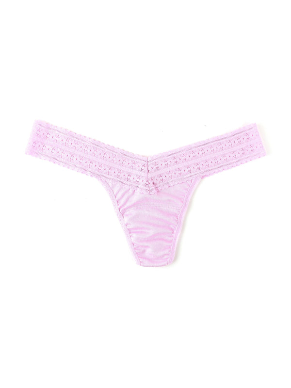 hanky panky DreamEase® Low Rise Thong Cotton Candy Pink