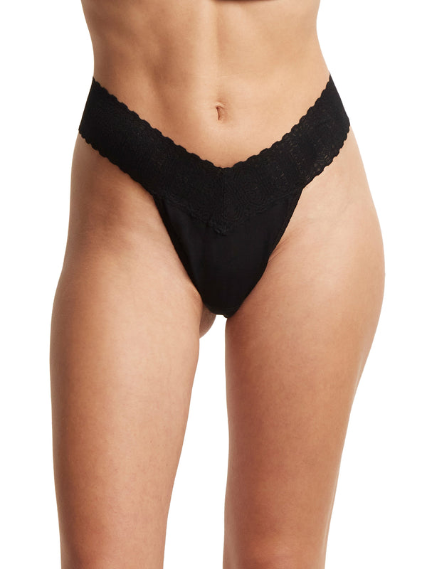 hanky panky Eco Rx® Lite Original Rise Thong Black
