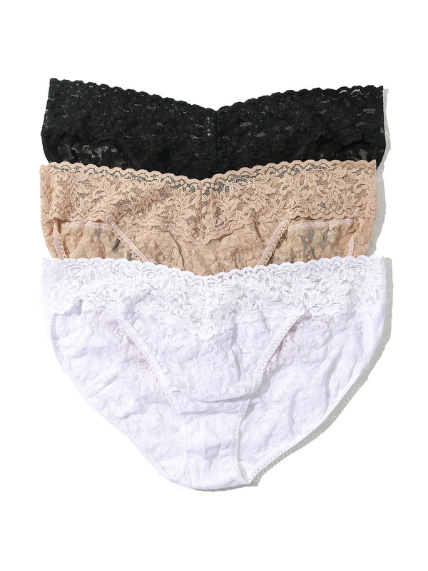 hanky panky 3 Pack Signature Lace V-kini