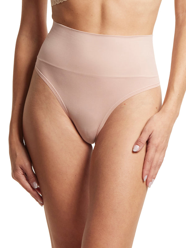 hanky panky HANKY PANKY BODY™ Midrise Thong Inner Peace Beige