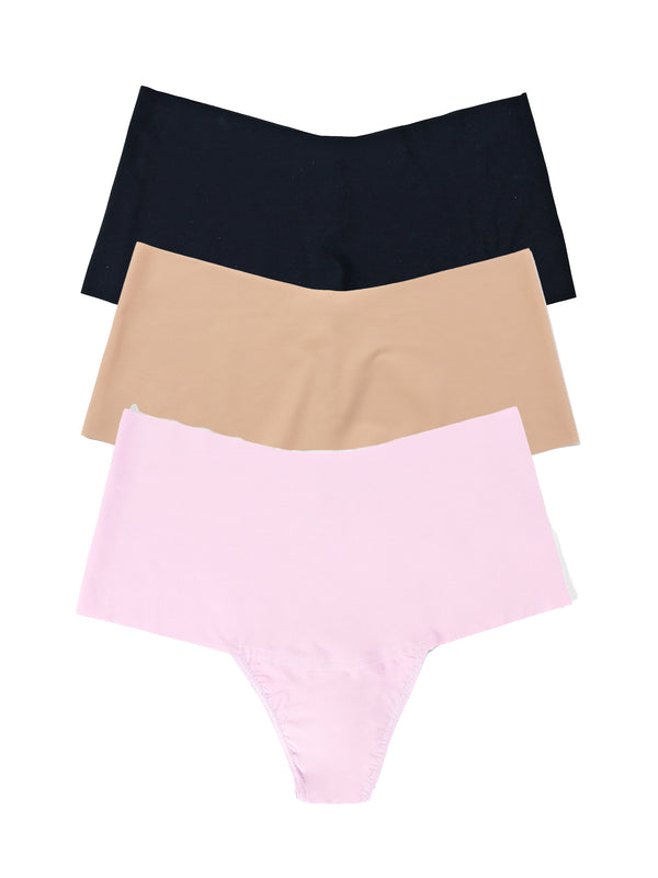 hanky panky BreatheSoft® High Rise Thong 3 Pack