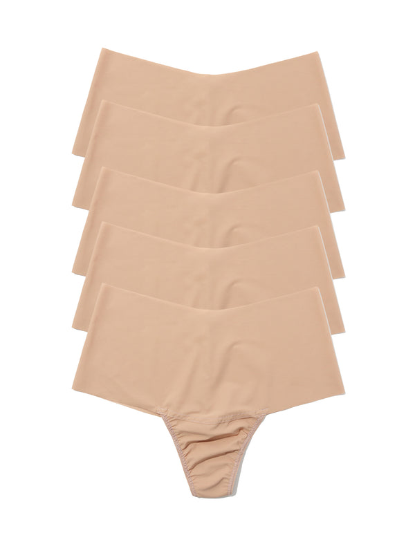 hanky panky Breathesoft® High Rise Thong 5 Pack