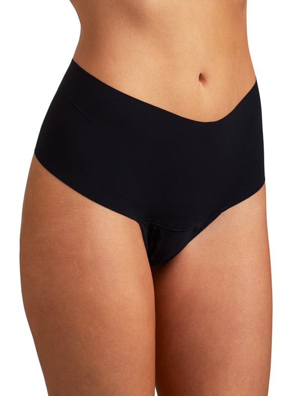 hanky panky BreatheSoft® High Rise Thong Black