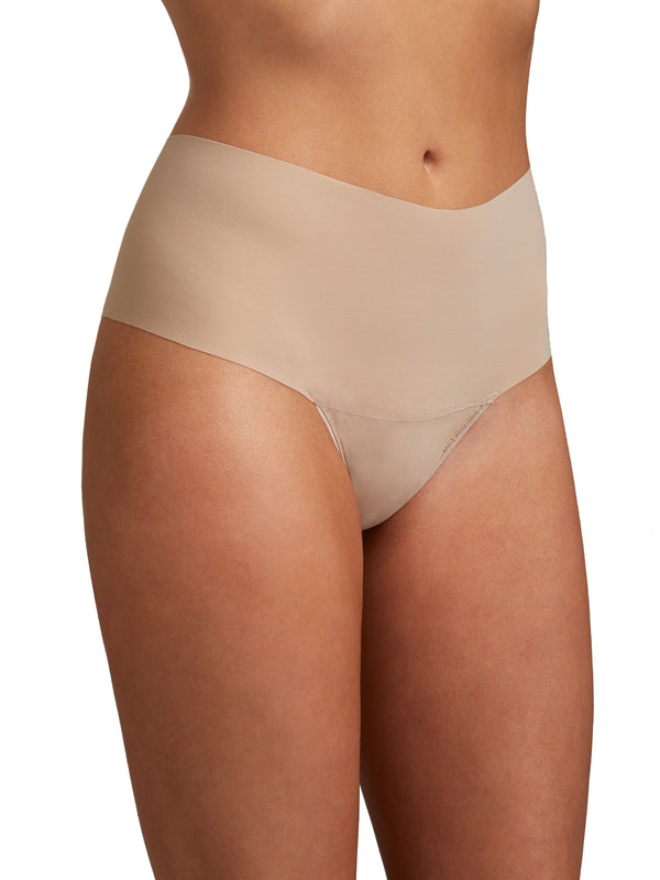hanky panky BreatheSoft® High Rise Thong Taupe