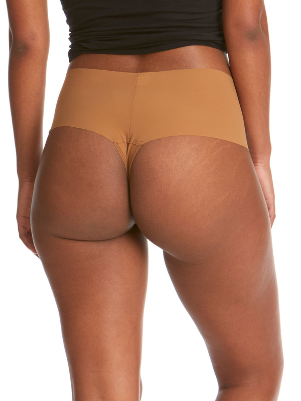 Hanky Panky BreatheSoft® High Rise Thong Toffee