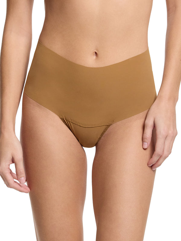 Hanky Panky BreatheSoft® High Rise Thong Toffee