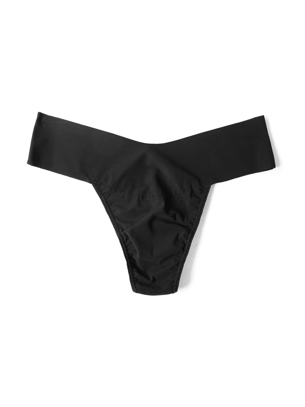 hanky panky BreatheSoft® Natural Rise Thong Black