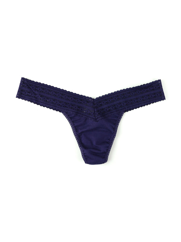 hanky panky DreamEase® Low Rise Thong Indigo Blue