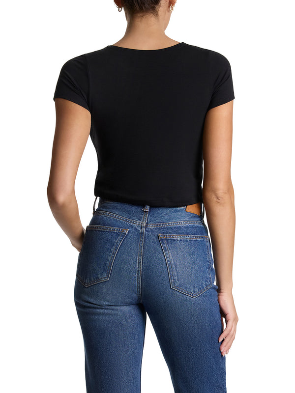 Hanky Panky Eco Rx® Lite Baby Doll T-Shirt Black