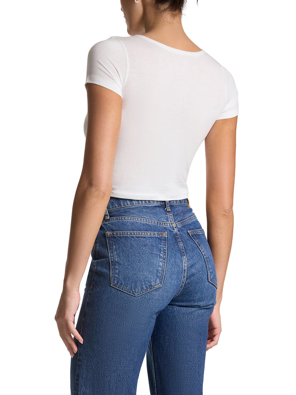 Hanky Panky Eco Rx® Lite Baby Doll T-Shirt White