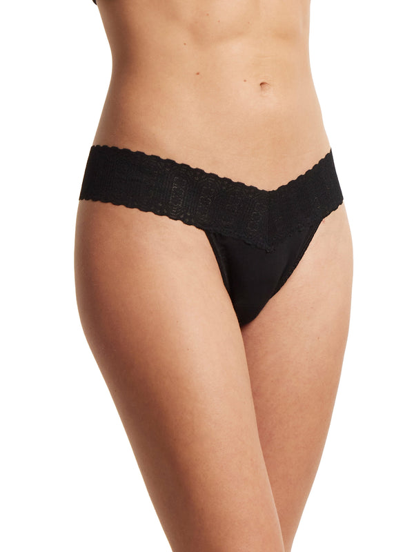 Hanky Panky Eco Rx® Lite Low Rise Thong Black