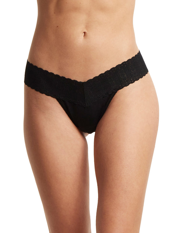 hanky panky Eco Rx® Lite Low Rise Thong Black