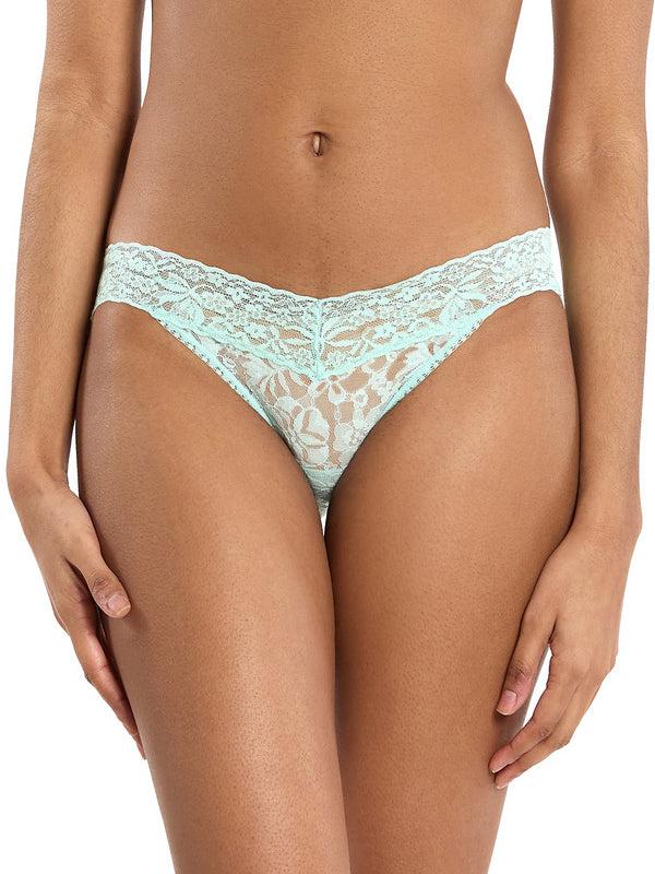 hanky panky Flora Lace V-Kini Mint Tea Green Sale