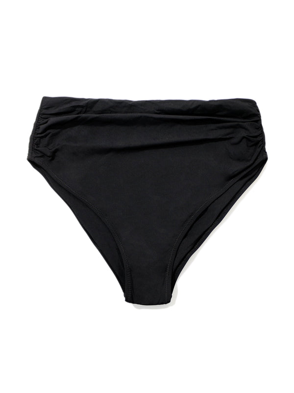 hanky panky High Rise Cheeky Swimsuit Bottom Black