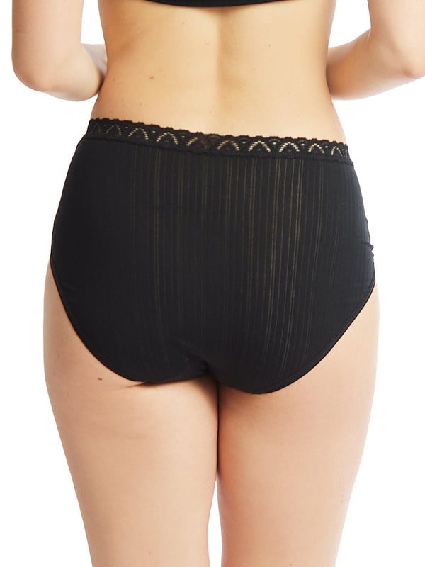 Hanky Panky MellowLuxe™ French Brief Black Sale