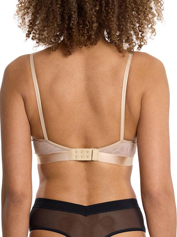 Hanky Panky Mesh Triangle Bralette Chai