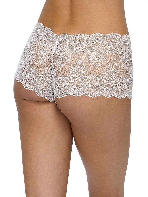 Hanky Panky &oh™ Luxe Lace Crotchless Brief