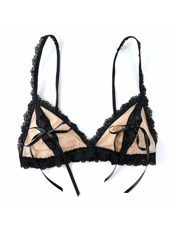 Hanky Panky &oh™ Nude Illusion Tie Bralette