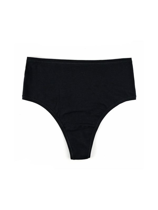 Hanky Panky PlayStretch™ High Rise Thong Black