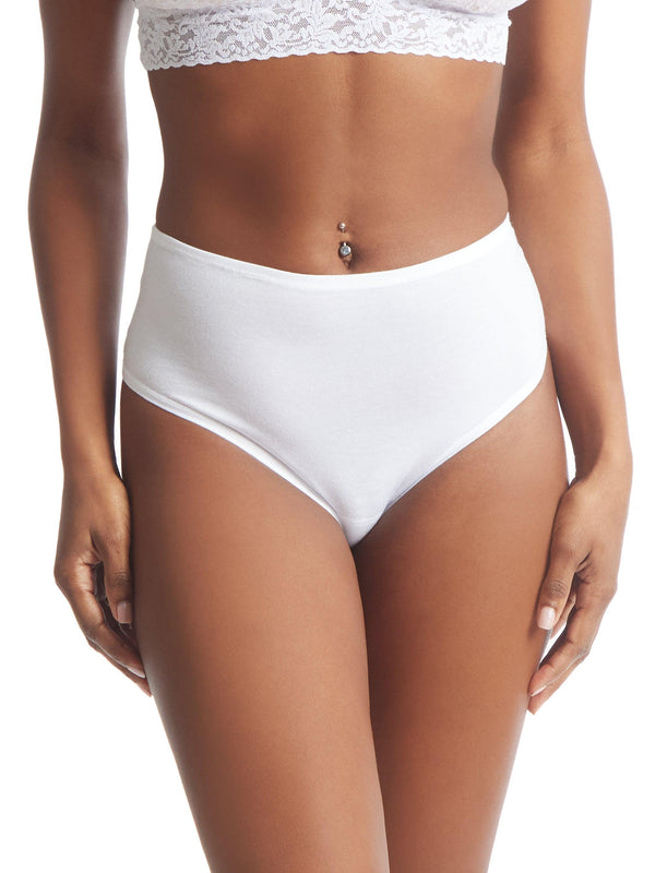 Hanky Panky PlayStretch™ High Rise Thong White