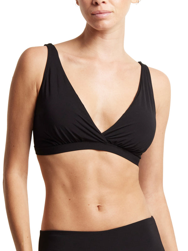 hanky panky Plunge Swim Top Black
