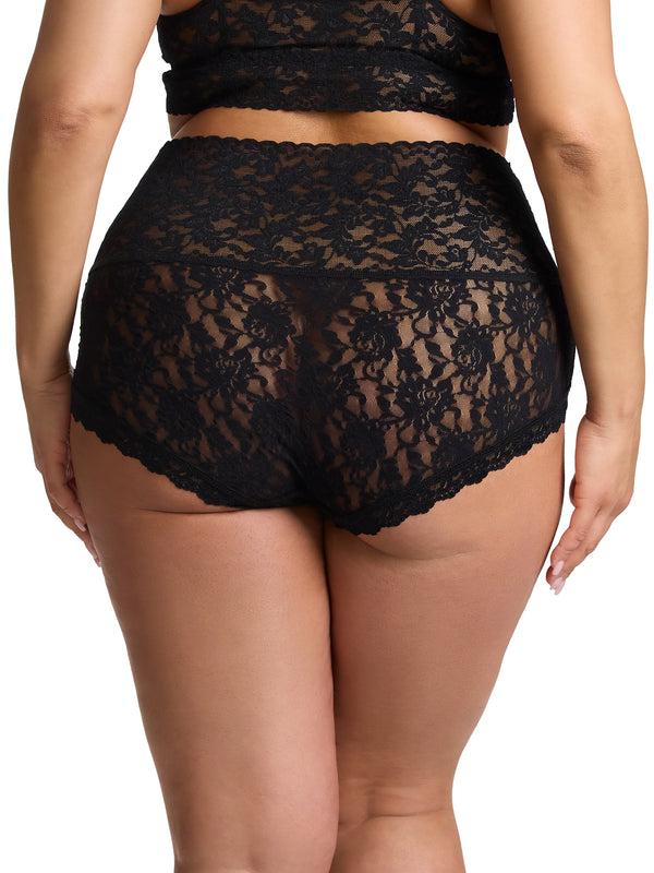 Hanky Panky Plus Retro Boyshort Black
