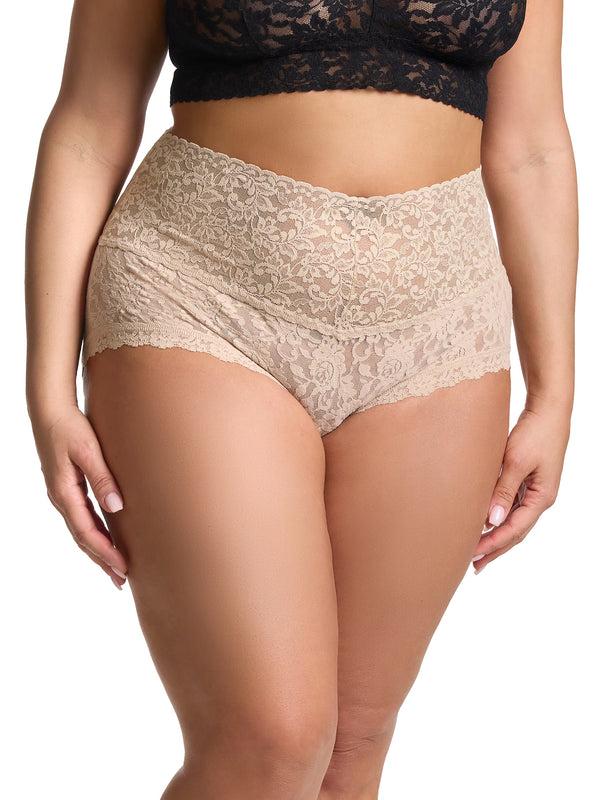 hanky panky Plus Retro Boyshort Chai hanky panky Plus Retro Boyshort Chai