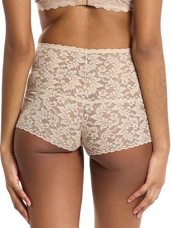 Hanky Panky Retro Lace Hot Pant Chai