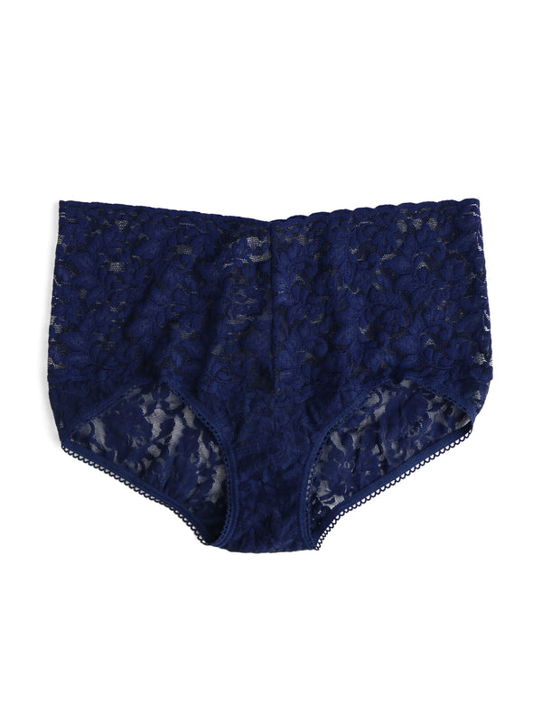 Hanky Panky Retro Lace V-Kini Navy