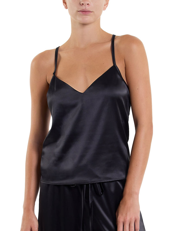 hanky panky Satin Sleep Cami Black Sale