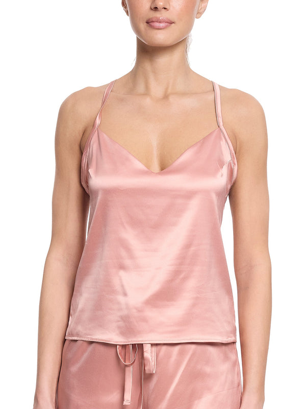 hanky panky Satin Sleep Cami Rose Latte Pink Sale