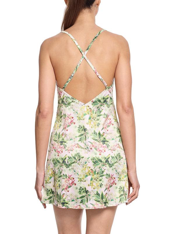 Hanky Panky Satin Sleep Chemise French Garden Sale