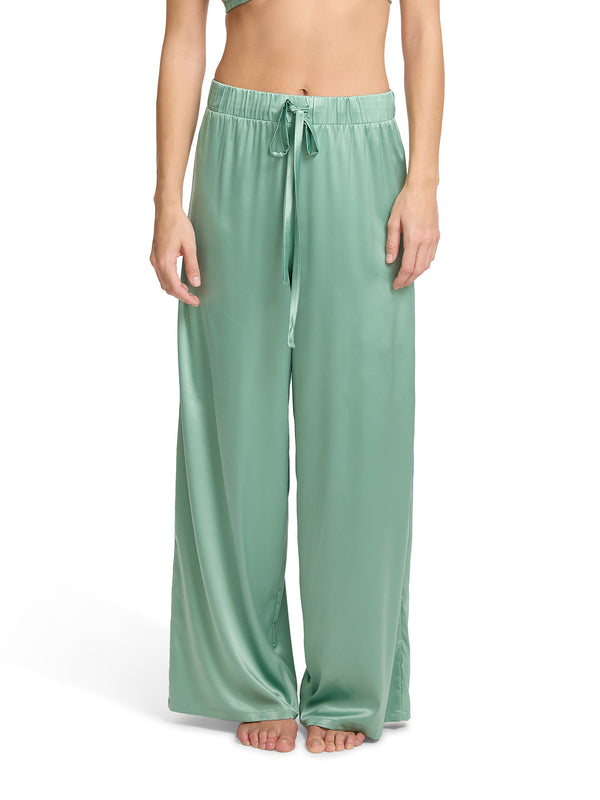 Hanky Panky Satin Sleep Pant Green Tea Sale