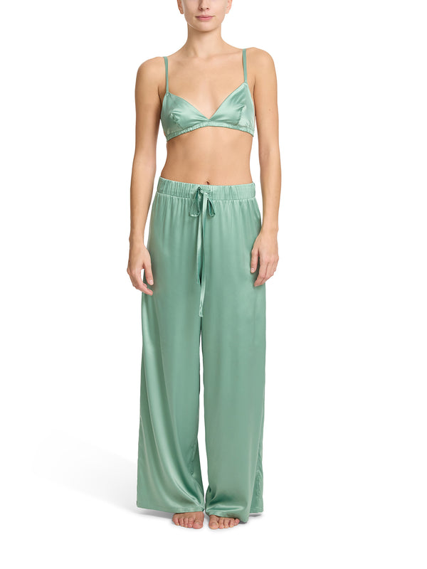 Hanky Panky Satin Sleep Pant Green Tea Sale