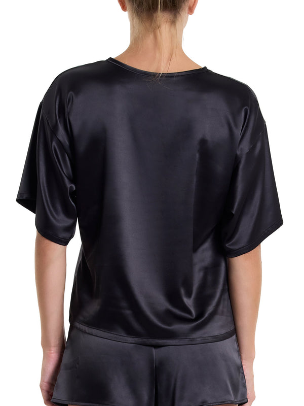 Hanky Panky Satin Sleep Tee Black Sale