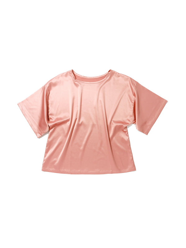 Hanky Panky Satin Sleep Tee Rose Latte Pink Sale