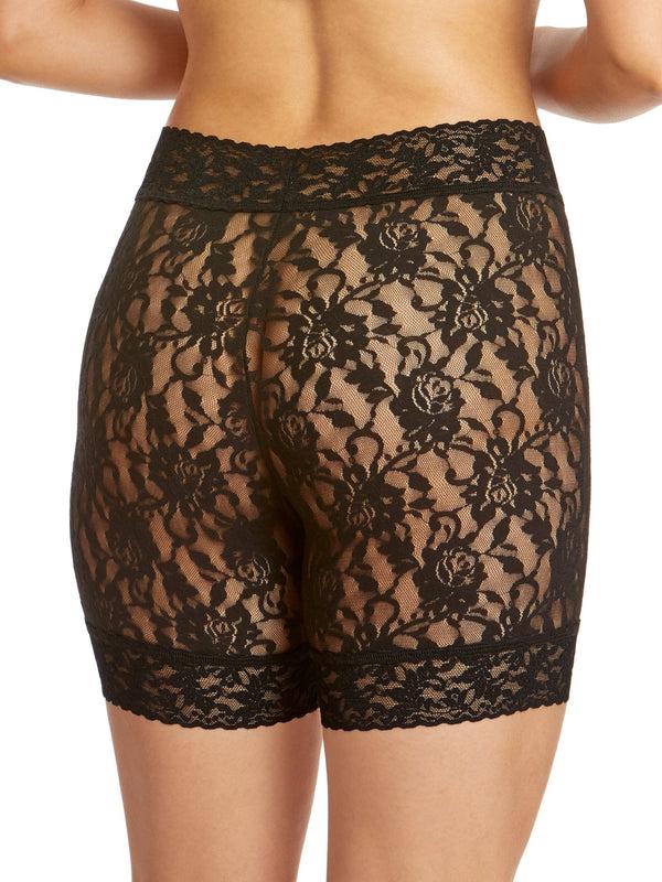 Hanky Panky Signature Lace Bike Short Black